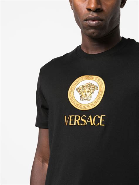 vintage versace medusa sweatshirt|Versace Medusa print t shirt.